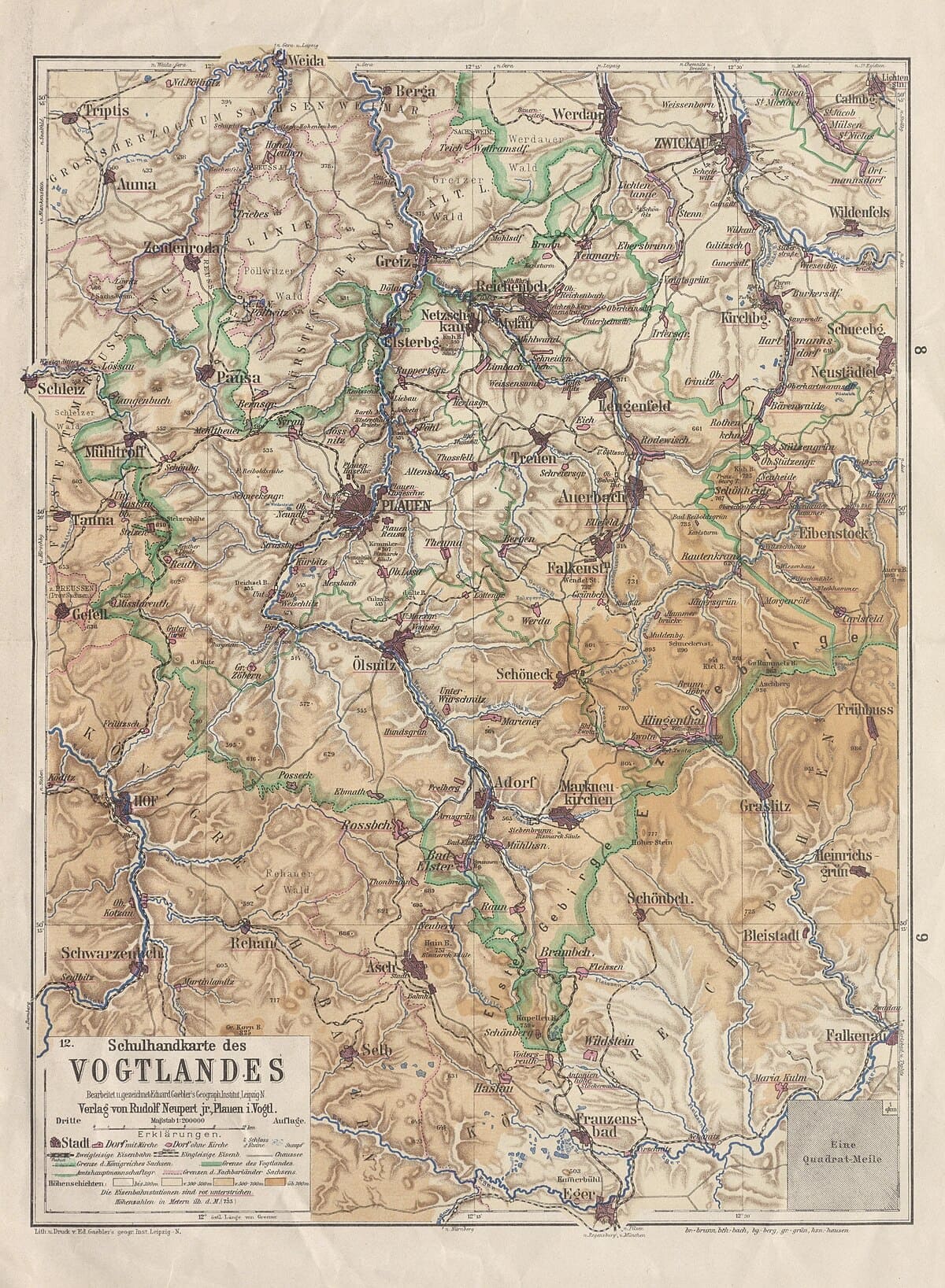 Reisegebiet Vogtland